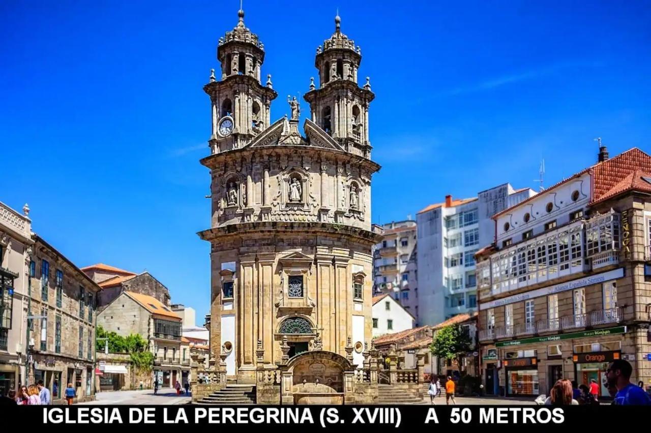Apartamento D'Angela- Pontevedra Centro Luaran gambar